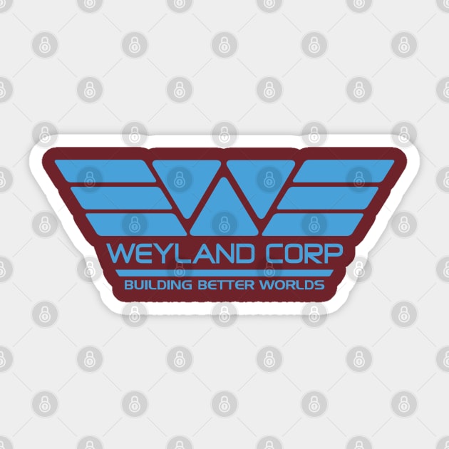 Weyland Corp Sticker by newLedger